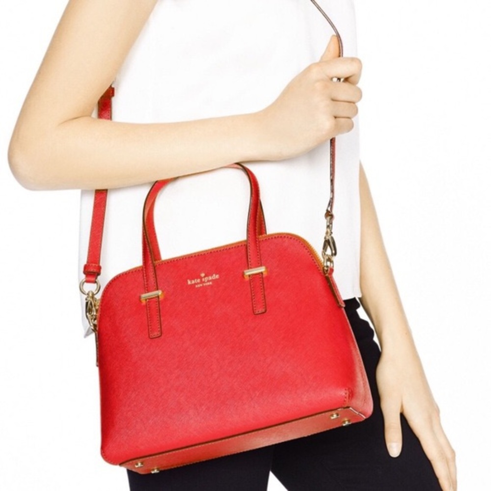 Kate Spade Maise Crossbody in red